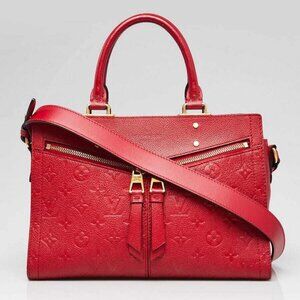 Louis Vuitton Scarlett Monogram Empreinte Leather Sully PM Bag